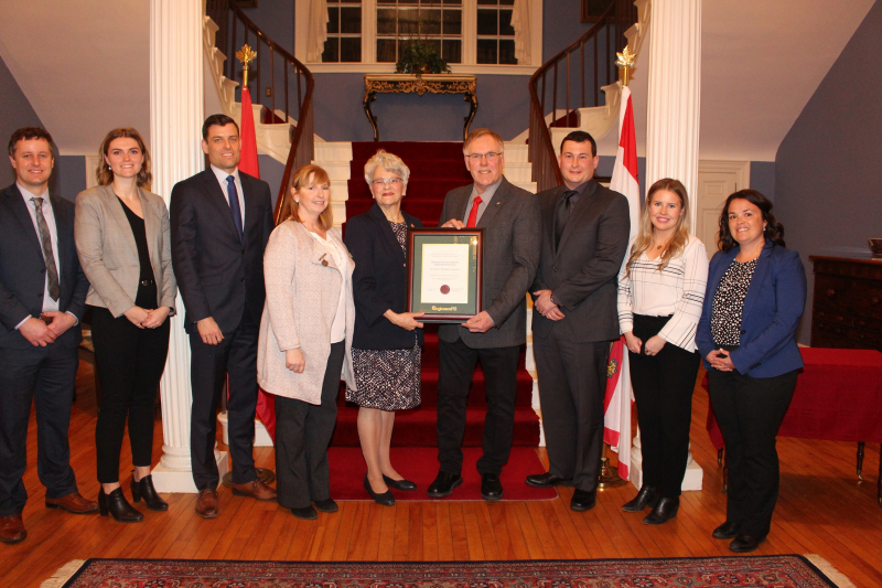 2020 Lieutenant Governor's Award Ceremony Engineers PEI